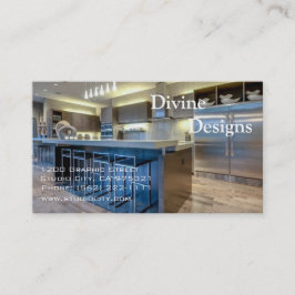 Cartão De Visita Design de interiores - personalizado