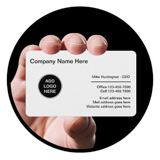 Cartão De Visita Design de logotipo profissional corporativo