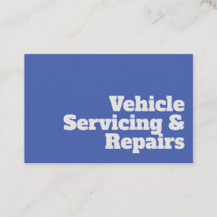 Cartão De Visita Design de Manutenção e Reparos de Veículos de G