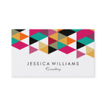 Design Geométrico Colorida Moderno
