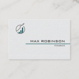 cartão de visita design minimalista de papel branc