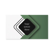 Design minimalista verde moderno e profissional