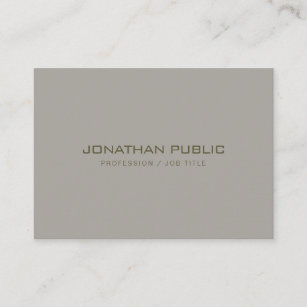 Cartão De Visita Design moderno minimalista profissional elegante