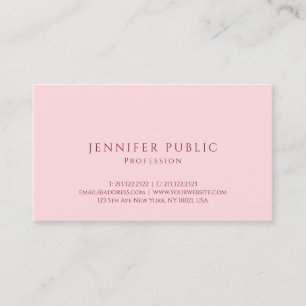 Cartão De Visita Design moderno personalizado elegante Premium de l