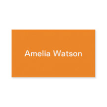 Design O Seu Laranja Sólido