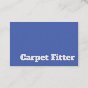Cartão De Visita Design para Fitter de Bold & Clear