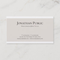 Design profissional de luxo criativo moderno