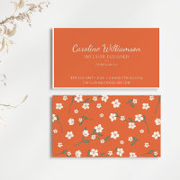 Designer de Interiores com Estilo Floral Boho em L
