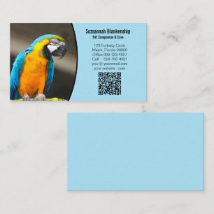 Cartão De Visita Detalhes Empresariais com Código QR e Foto Persona