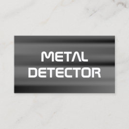 Cartão De Visita Detector de Metais de Pesquisa QR
