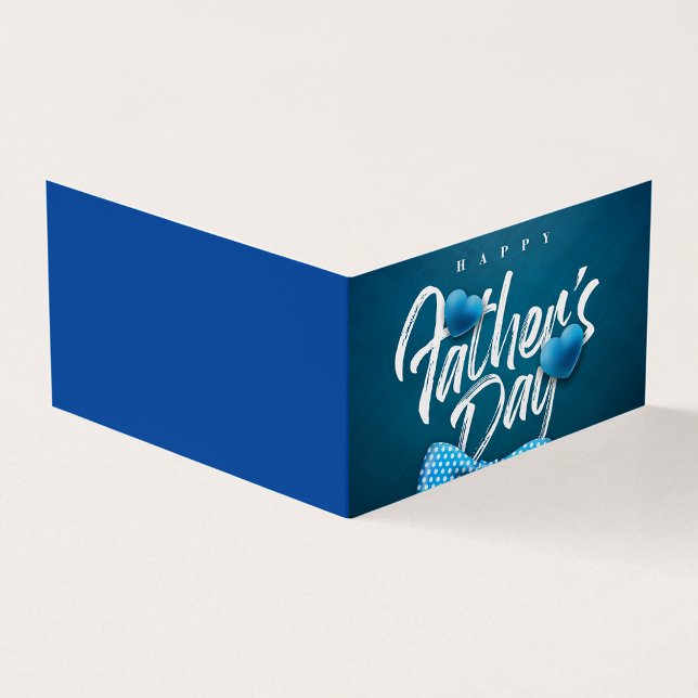 Cartão De Visita Dia de os pais Feliz (Criador carregado)