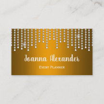 Diamantes luxuosos e Pérolas Dourados