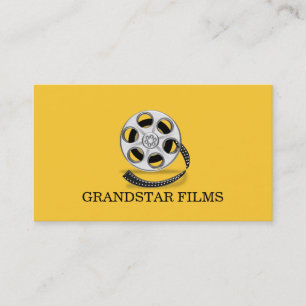 Cartão De Visita Diretor Clapperboard Filme Filmes Produtor
