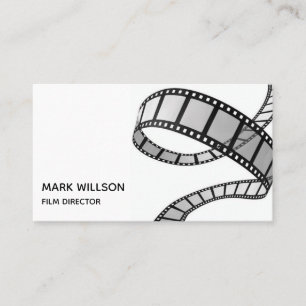 Cartão De Visita Diretor de Cinema Produtor Cineasta