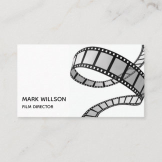 Cartão De Visita Diretor de Cinema Produtor Cineasta