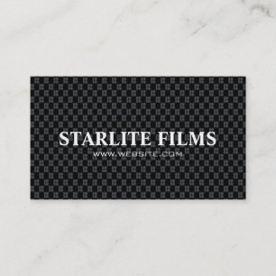 Cartão De Visita Diretor Filme Cinema Produtor Atuar