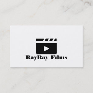 Cartão De Visita Diretor Filme Filmes Produtor Produção Negócios