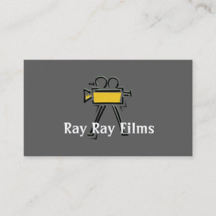 Cartão De Visita Diretor Filmes Produtor Produção Negócios
