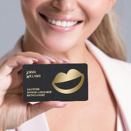 Cartão De Visita Discurso Terapista Premium