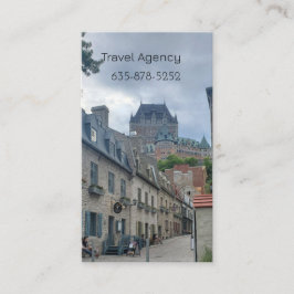 Cartão De Visita Distrito histórico na cidade de Quebec