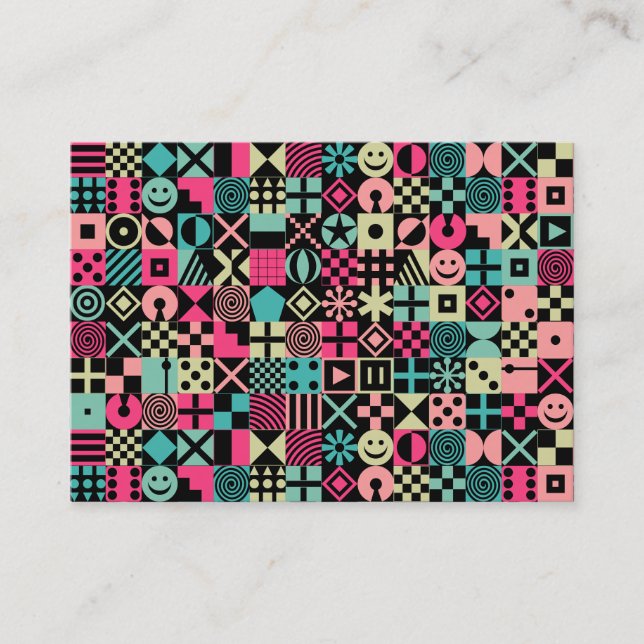 Cartão De Visita Divertimento e Jogos (Frente)