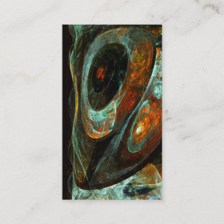 Cartão De Visita Divisão de Abstrato de Tempo