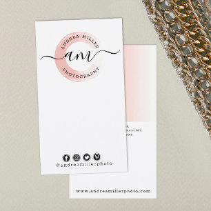 Cartão De Visita DIY Earrando joalharia Rosa placa de Arco logotipo