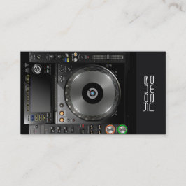 Cartão de visita DJ