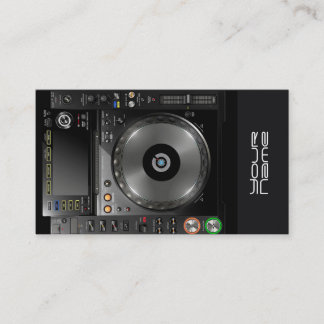 Cartão de visita DJ