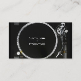 Cartão de visita DJ