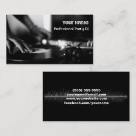 Cartão de visita DJ