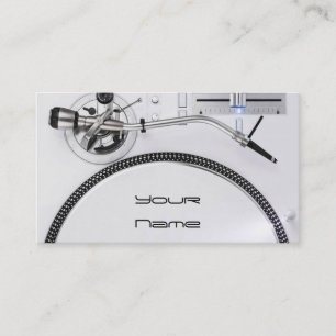 Cartão de visita DJ