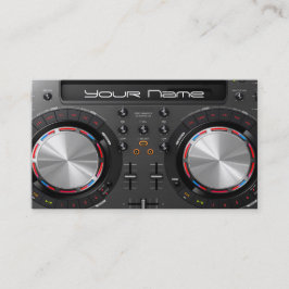 Cartão de visita DJ