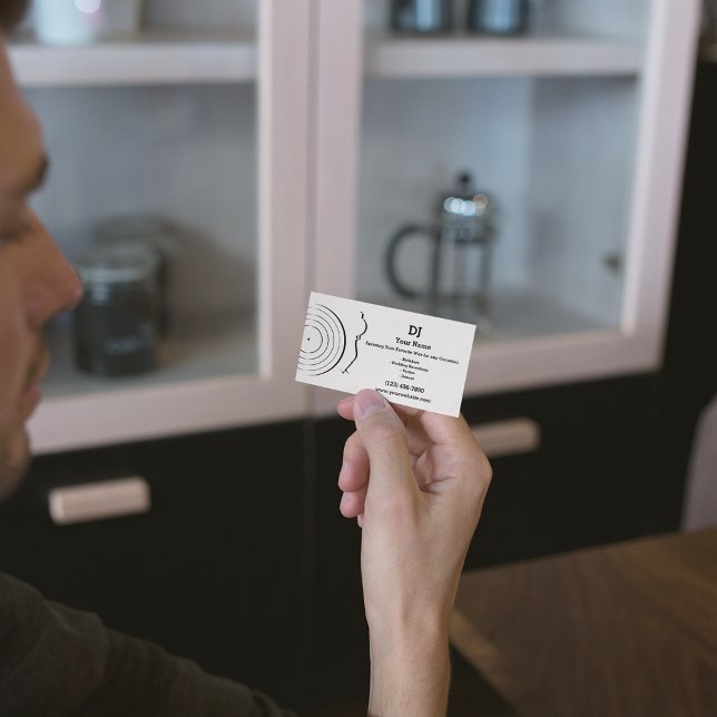 CARTÃO DE VISITA DJ (Criador carregado)