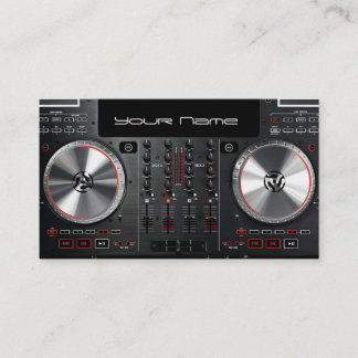 Cartão de visita DJ