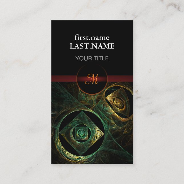 Cartão De Visita DJ Legal Elegante Moderno Profissional (Frente)