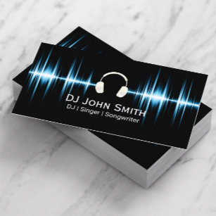 Cartão De Visita DJ Music Beat Professional