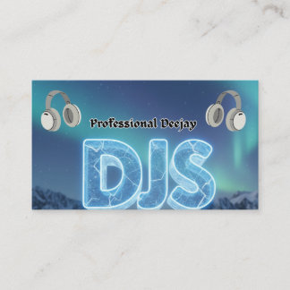 Cartão De Visita DJs Profissional