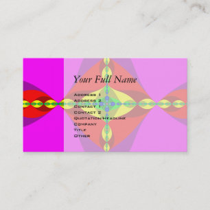 Cartão De Visita DNA - Arte Fractal