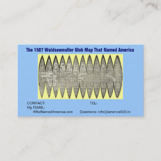 Cartão de visita do aniversário America500