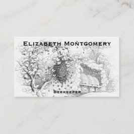 Cartão de visita do Apicultor Profissional do Esti