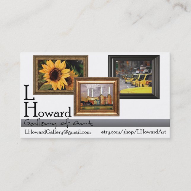 Cartão de visita do artista (Frente)