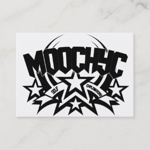 Cartão de visita do artista da música