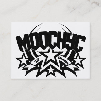 Cartão de visita do artista da música