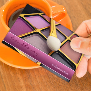 Cartão de visita do artista de composição