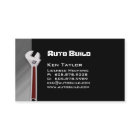 Cartão de visita do automóvel/auto mecânico