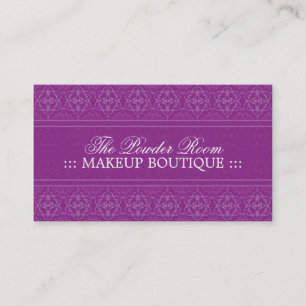 Cartão de visita do boutique da composição