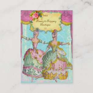 CARTÃO DE VISITA DO BOUTIQUE DO FINERY & DO