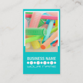 Cartão de visita do cabeleireiro