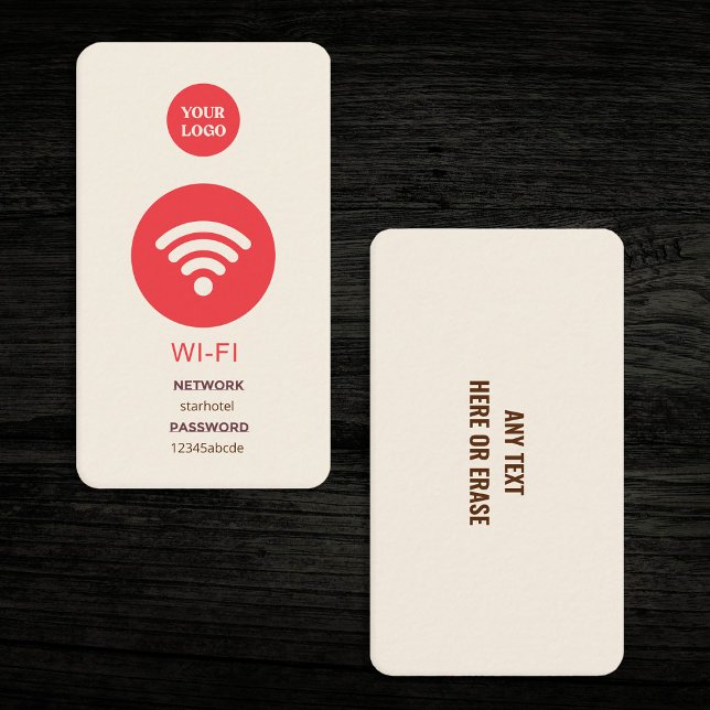 Cartão de visita do Café Internet Hotel Wifi (Wifi Internet Hotel Cafe Business Cards)